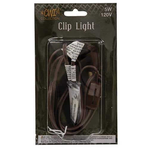 BreeBe - 6Ft Cord w/Candelabra Socket - Brown