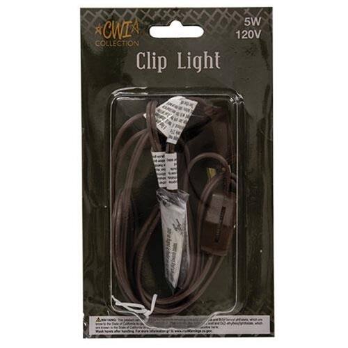 BreeBe - 6Ft Cord w/Candelabra Socket - Brown