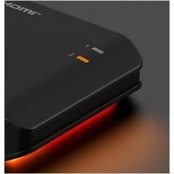 Alt View 4. Aten Technology - 2-Port 8K HDMI Switch - Black.