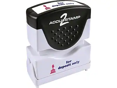 ACCUSTAMP 2
for deposit only
for deposit only