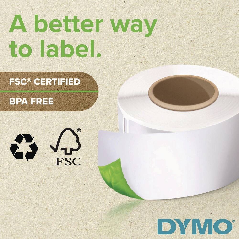 A better way to label.

FSC® CERTIFIED  
BPA FREE

DYMO®