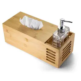 Victor - Bamboo Tissue Box