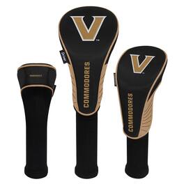 Team Effort - Vanderbilt Commodores Driver Fairway & Hybrid Headcovers Set - Multicolor