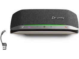 Poly - Sync 20-M Speakerphone USB-C/A Adapter B95VMUT - Black