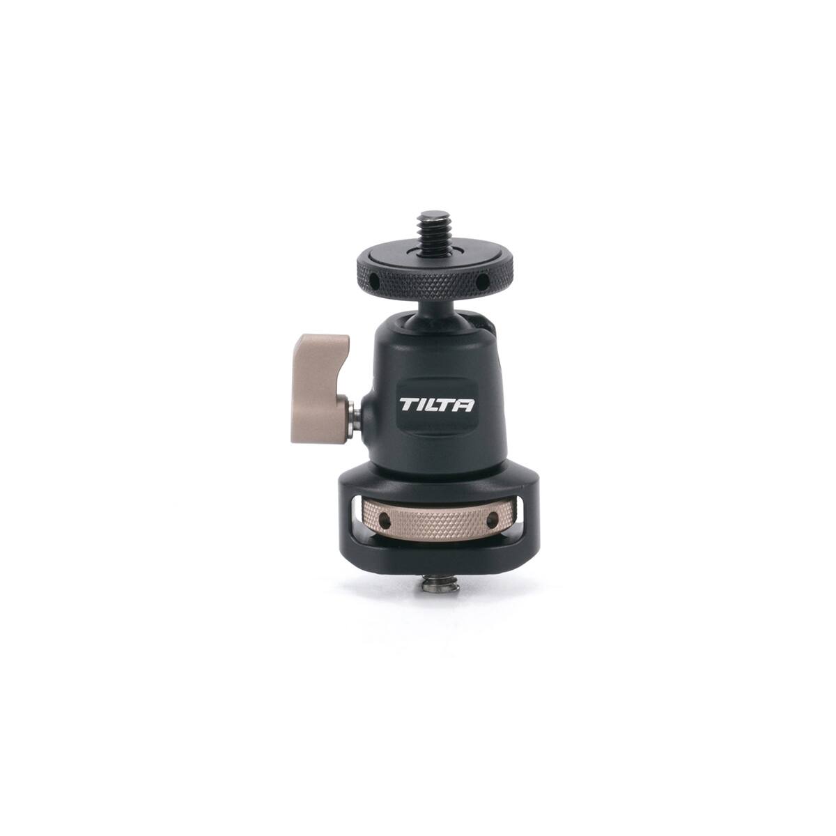 Alt View 1. Tilta - Tilta Mini Ball Head Mount with 1/4"-20 with Locating Pins, Black.