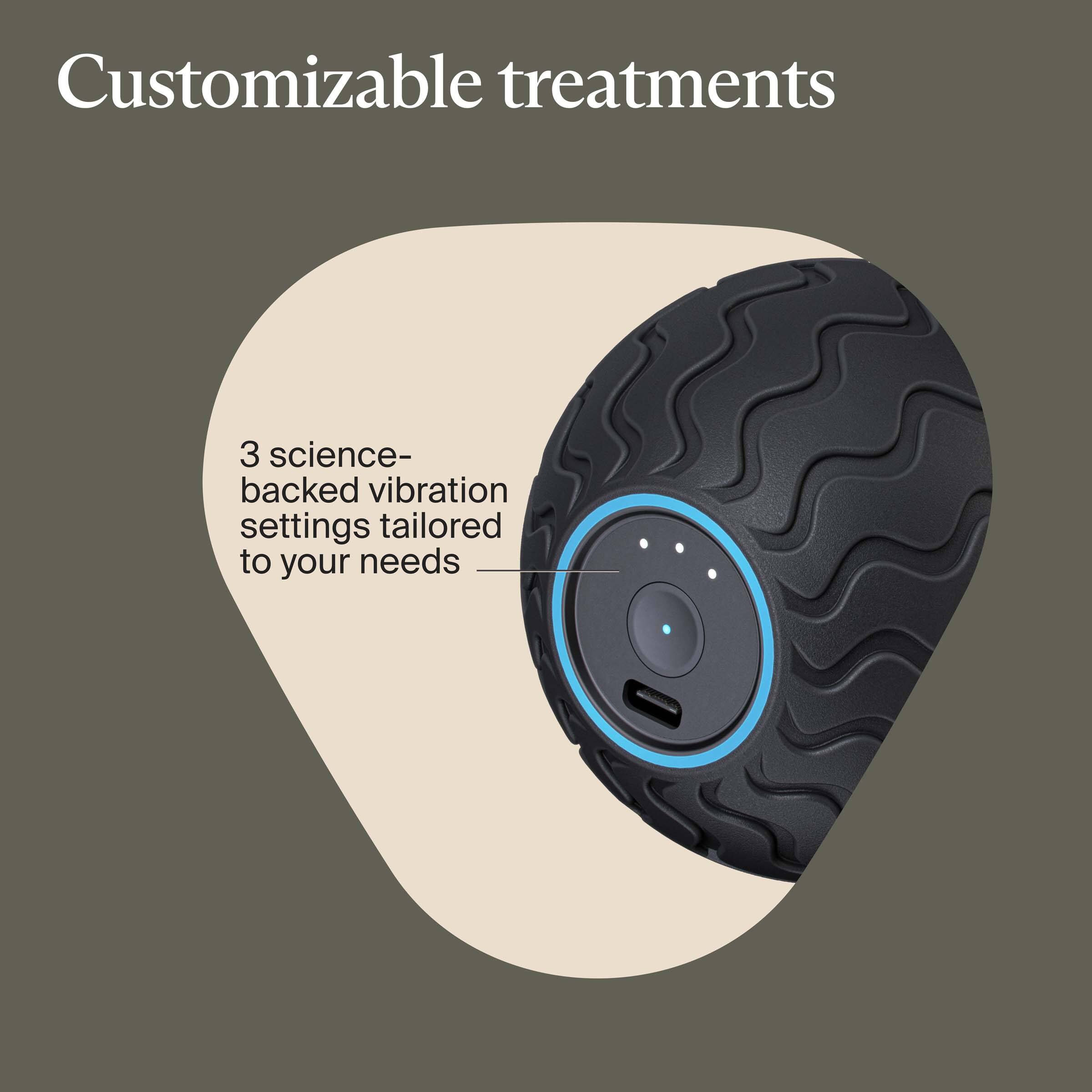 Alt View 14. Therabody - Therabody - WaveSolo - Vibrating Ball Roller For Pinpointed Muscle Relief - Black - Black.