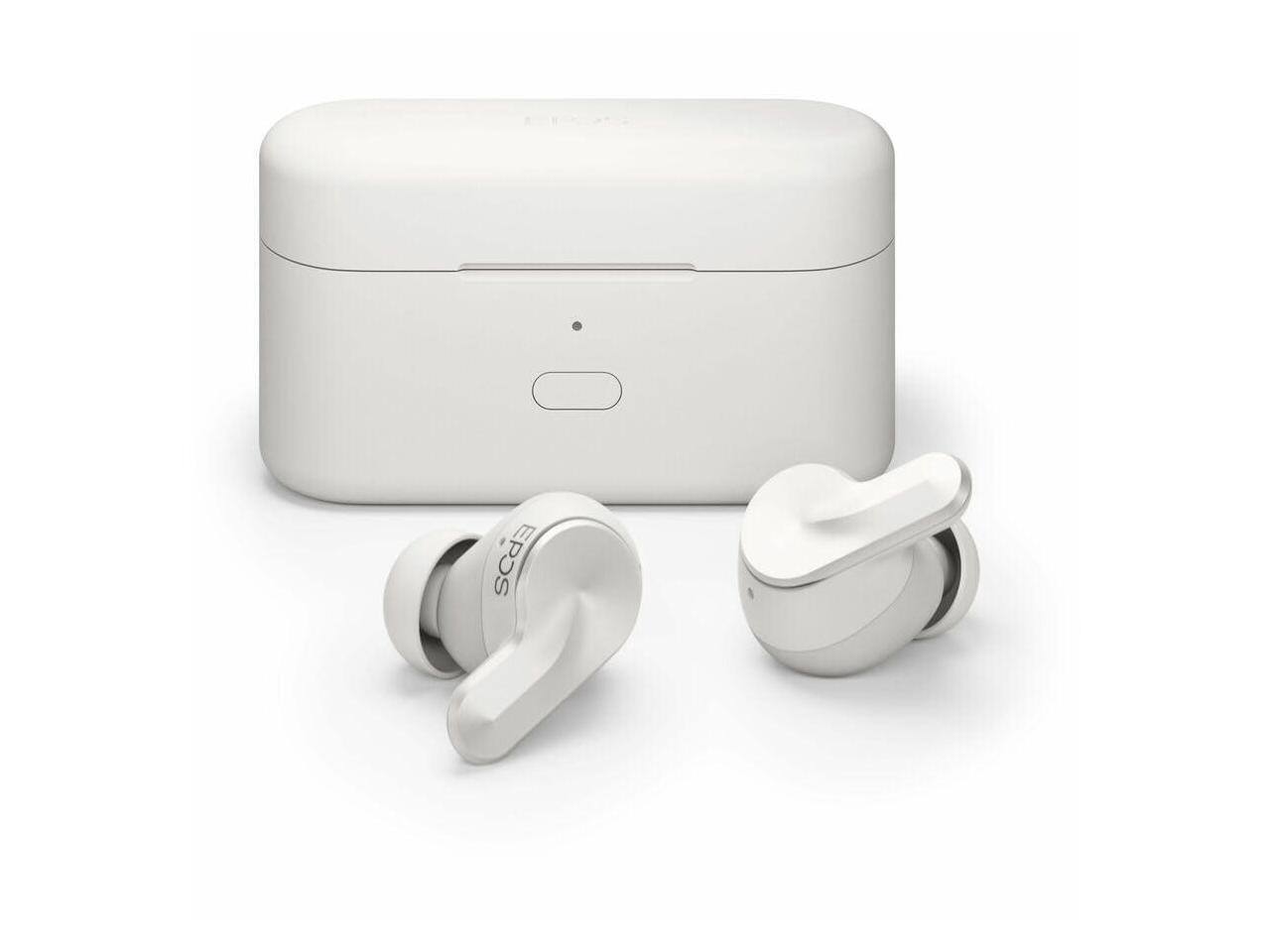 Alt View 8. EPOS - EPOS ADAPT E1 True Wireless Bluetooth Earbuds/Headphones - White - Blue.