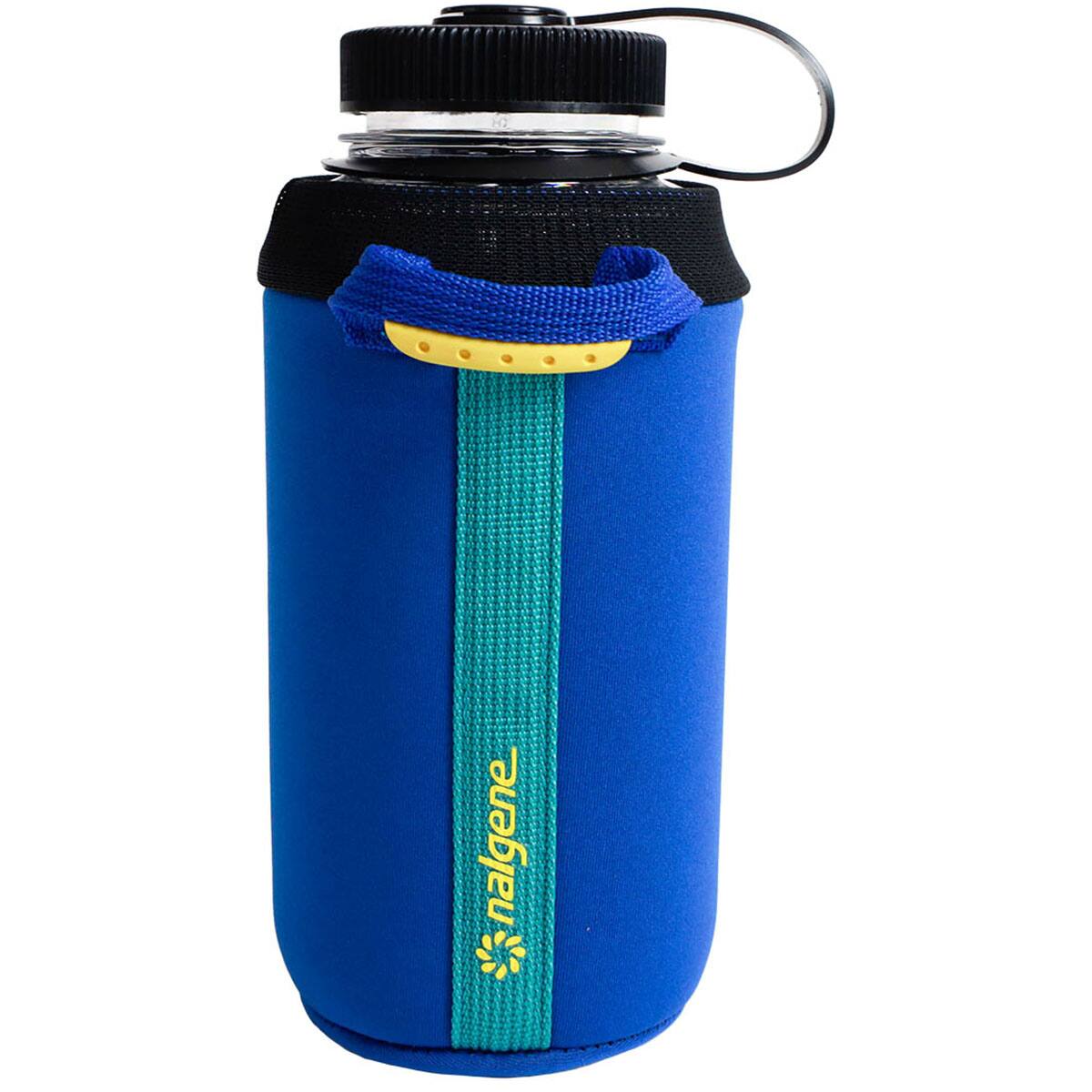 Alt View 1. Nalgene - Nalgene Neoprene Sleeve for 32 oz. Wide Mouth Water Bottle - Blue - Blue.