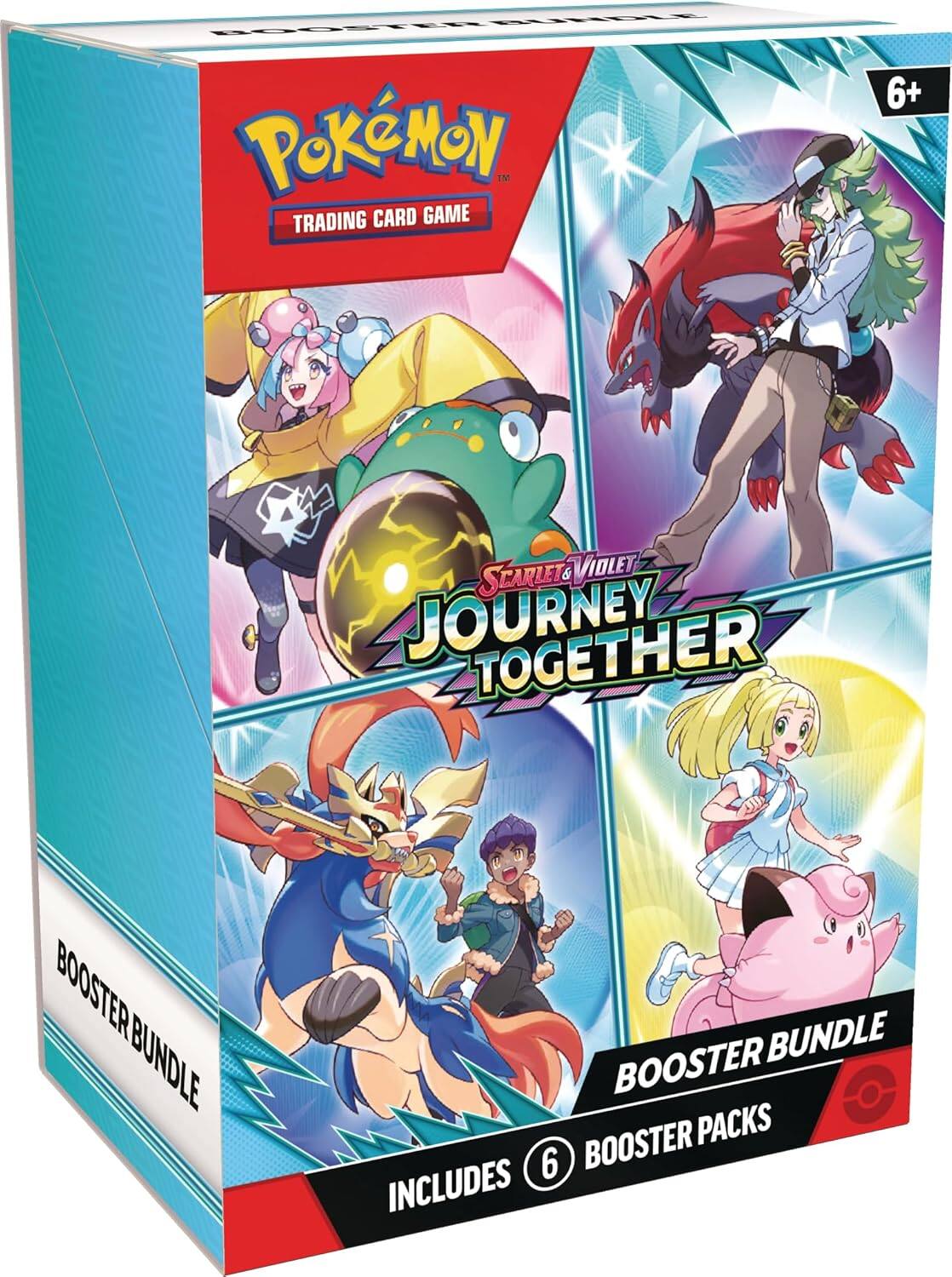 Pokémon Trading Card Game 6+ Scarlet & Violet Journey Together Booster Bundle Booster Packs 6 Includes