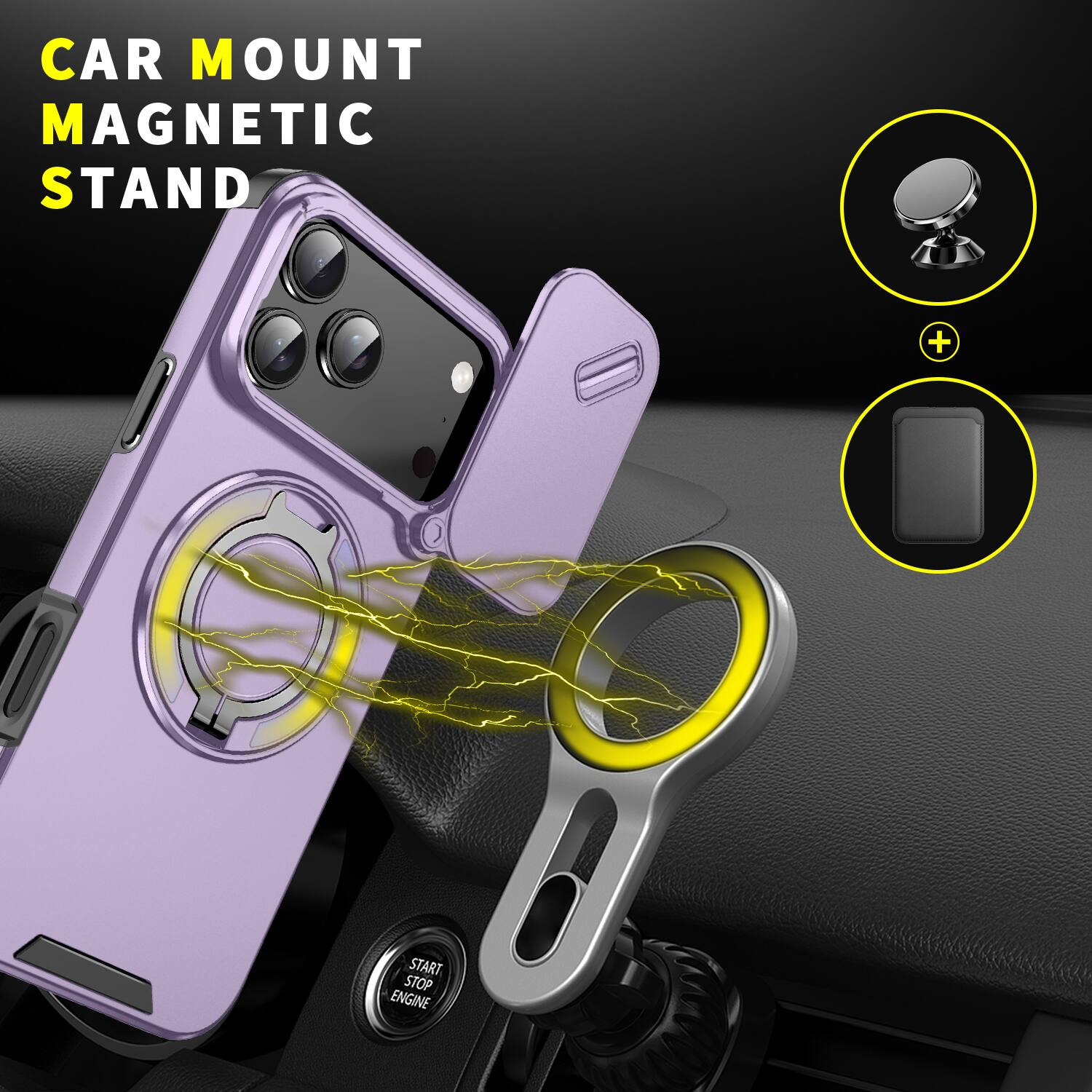 CAR MOUNT MAGNETIC STAND

START STOP ENGINE
