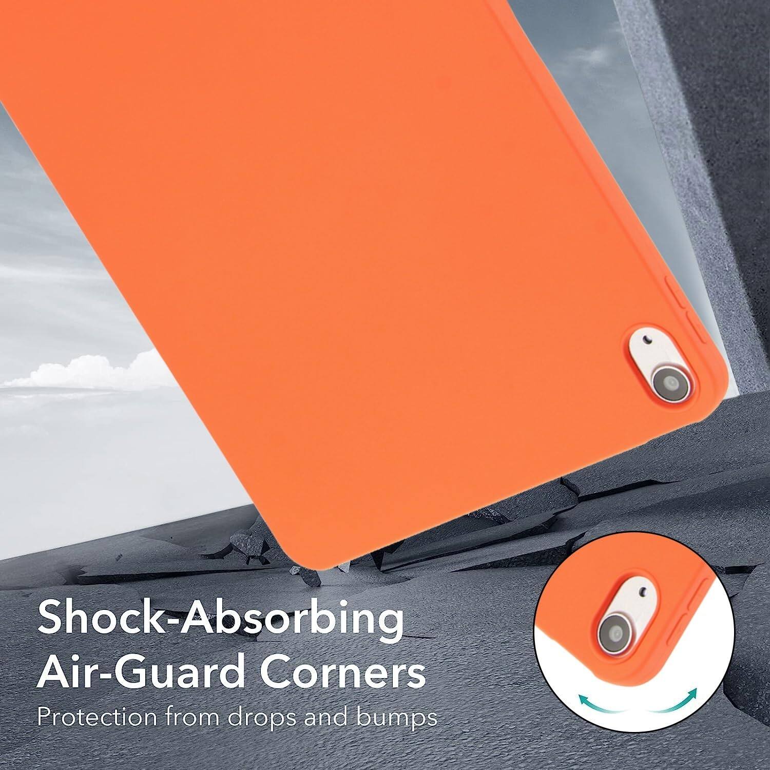 Shock-Absorbing Air-Guard Corners  
Protection from drops and bumps