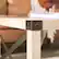 Alt View 15. Walker Edison - Rustic Farmhouse Wood Coffee Table - White Oak.