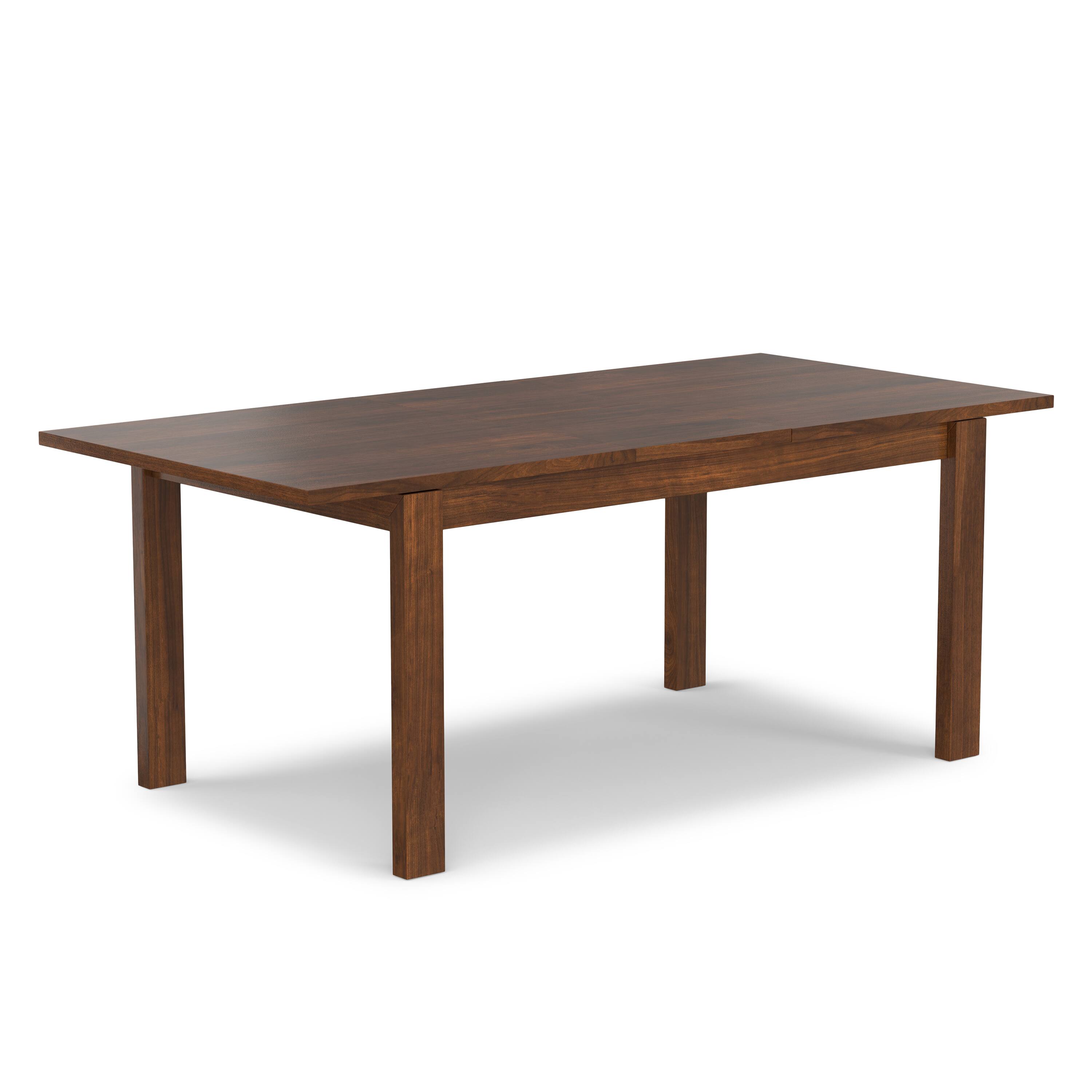 Alt View 5. Simpli Home - Wilson 60-76 inch x 36 inch Rectangle Transitional Extendable Dining Table in Walnut Veneer - Walnut Veneer.