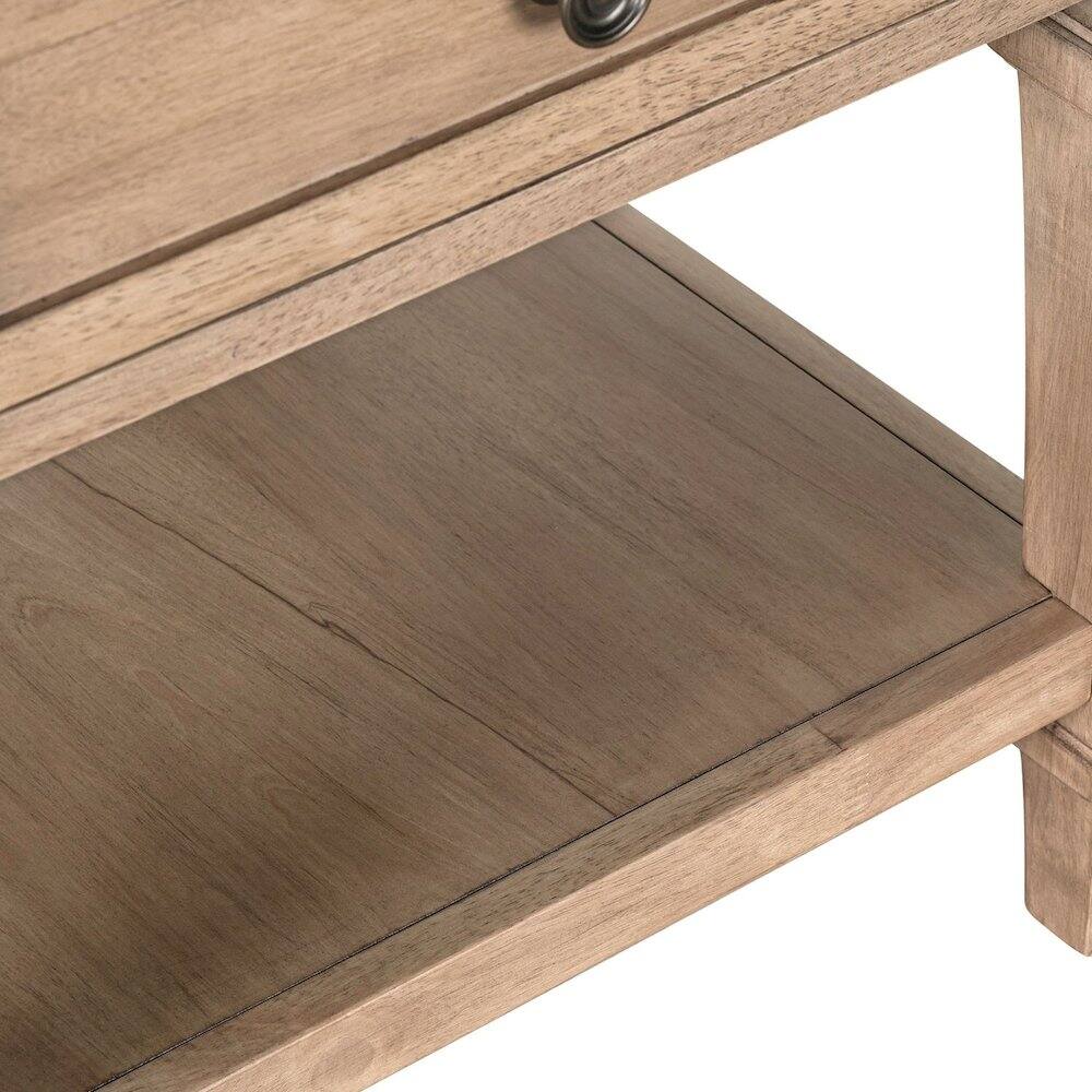 Alt View 4. Liberty Furniture Industries - Haven Hills End Table for Living Room Traditional - Camel Beige Birch Wood - Camel Beige.