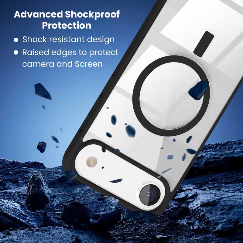 Advanced Shockproof Protection

- Shock resistant design
- Raised edges to protect camera and Screen