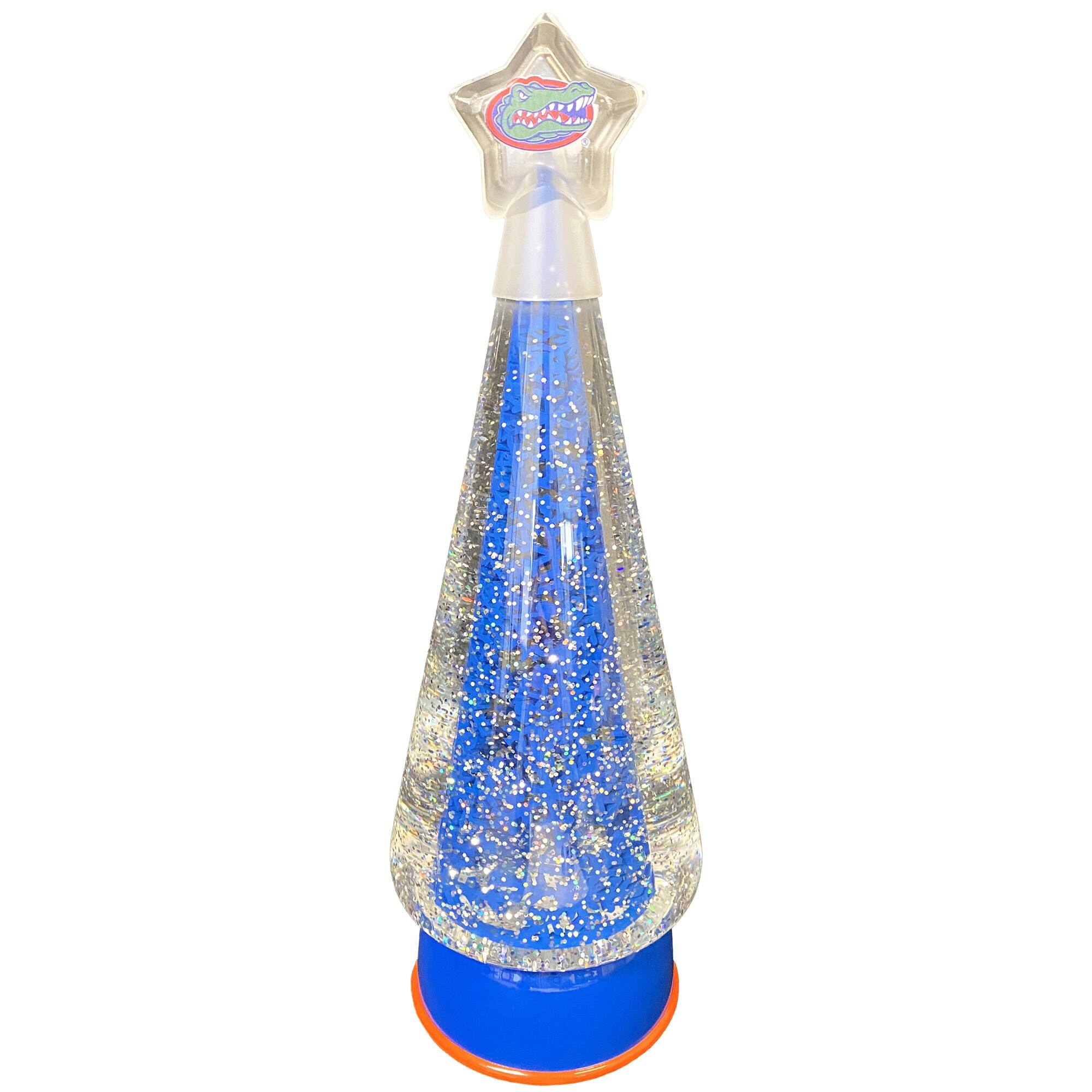 Alt View 1. Santa's Workshop - Florida Gators 12" Tree Globe - Blue.
