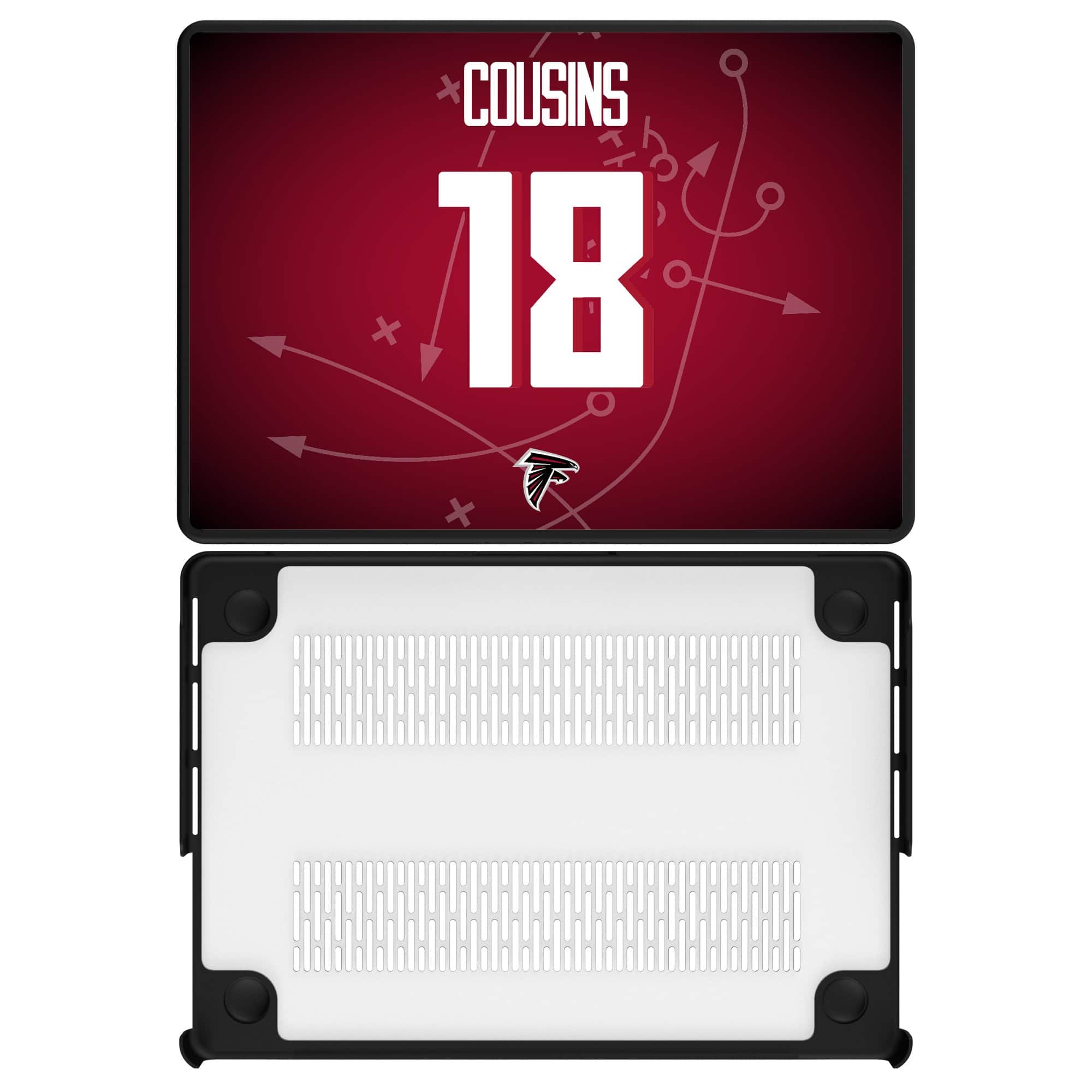 Keyscaper - Kirk Cousins Atlanta Falcons MacBook Case - Pro 13 in - Multicolor