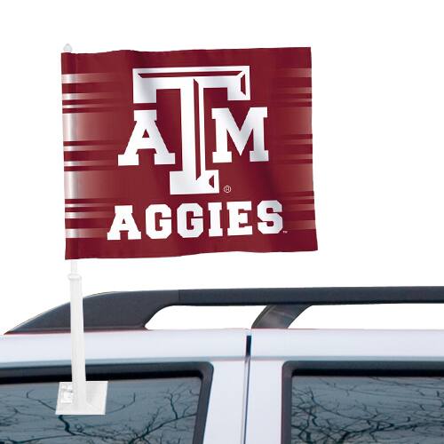 "WinCraft - Texas A&M Aggies 12"" x 15"" Double-Sided Car Flag - Multicolor" price history on PriceWatchPro