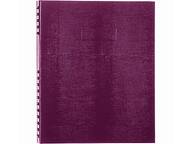 Front. Blueline - NotePro Hardcover Executive Journal, 8.5" x 10.75", Wide-Ruled, Grape, 200 Pages - Purple.