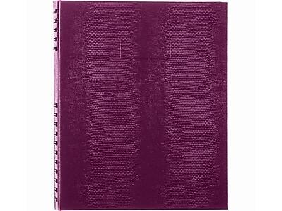 Front. Blueline - Blueline NotePro Hardcover Executive Journal, 8.5" x 10.75", Wide-Ruled, Grape, 200 Pages (A10200.RAS) - Purple.