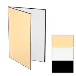 Unique Bargains - 11"x8" 3-in-1 Foldable Reflector Cardboard for Still Life/Product/Food Photo