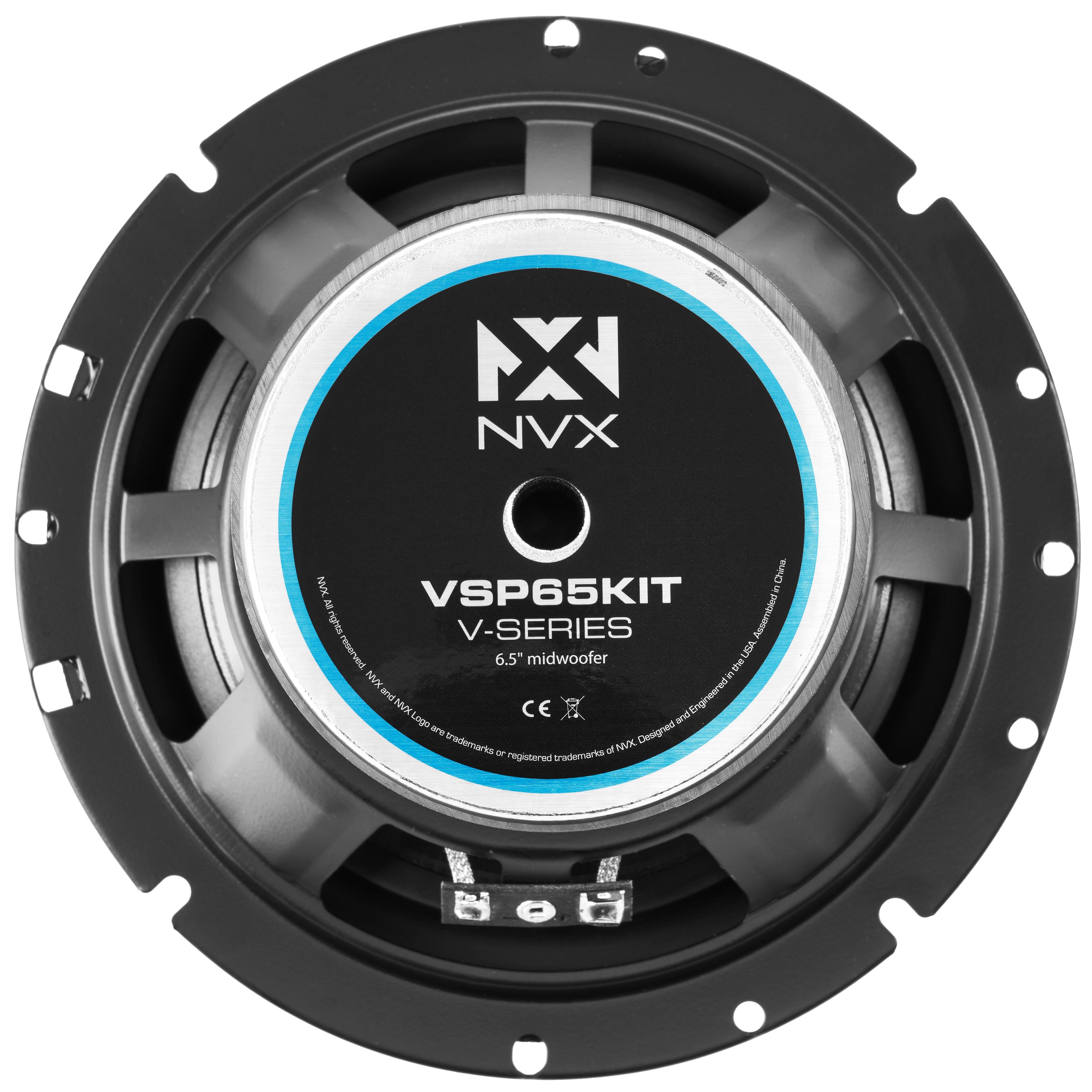 NVX VSP65KIT V-SERIES 6.5" midwoofer  
Designed and Engineered in the USA  
NVX and NVX Logo are trademarks or registered trademarks of NVX Corporation