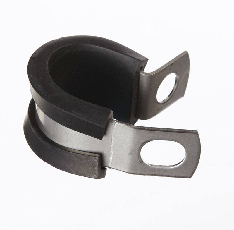 Angle. Jandorf - Jandorf 1/2 in. D Stainless Steel Cushion Clamp 2 pk.