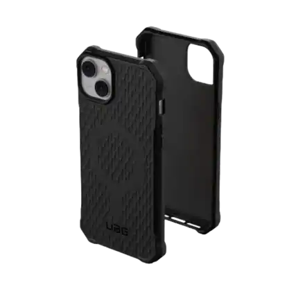 Front. UAG - UAG Essential Armor with MagSafe Case - iPhone 14 Plus - Black.