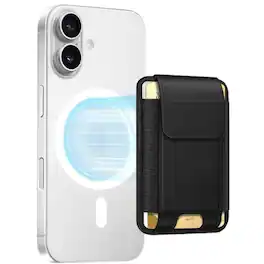 Stock Preferred - MagSafe Wallet Magnetic Card Wallet Holder for iPhone 16/15/14/13 - Black