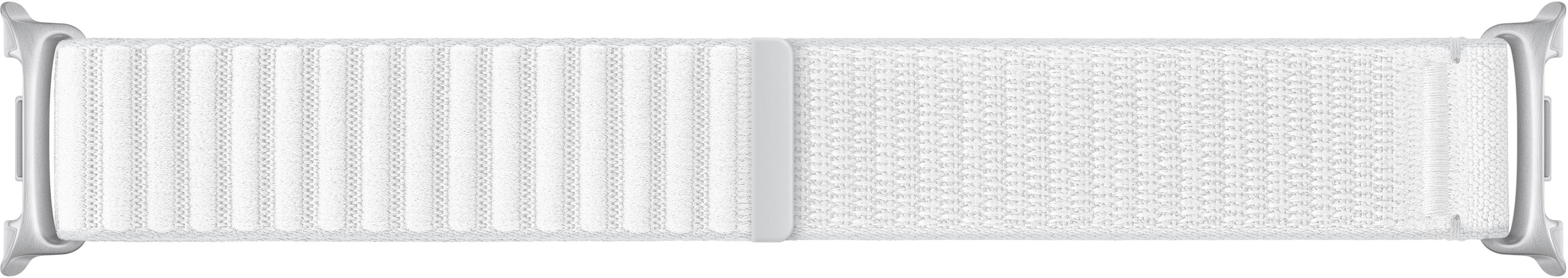 Alt View 11. Samsung - Fabric Band for Galaxy Watch8 and Galaxy Watch8 Classic M/L - White.