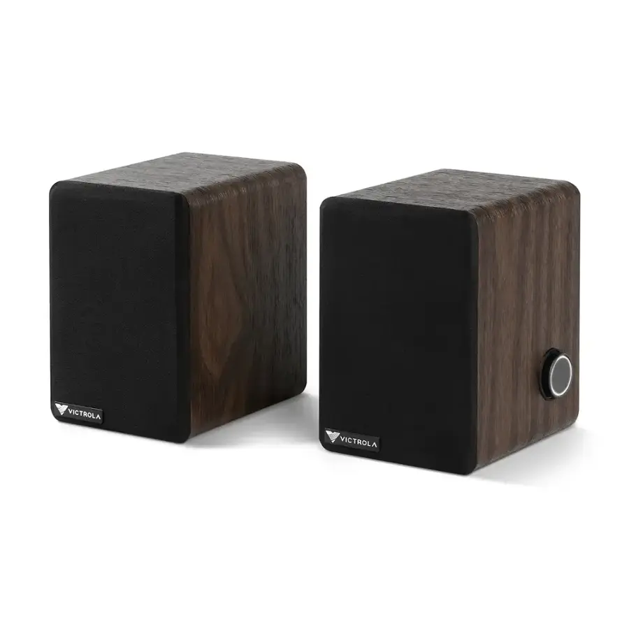 Alt View 19. Victrola - Premiere T1 Turntable System - Espresso.