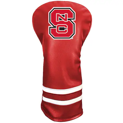 Front. Team Golf - NC State Wolfpack Retro Driver Headcover - Multicolor.