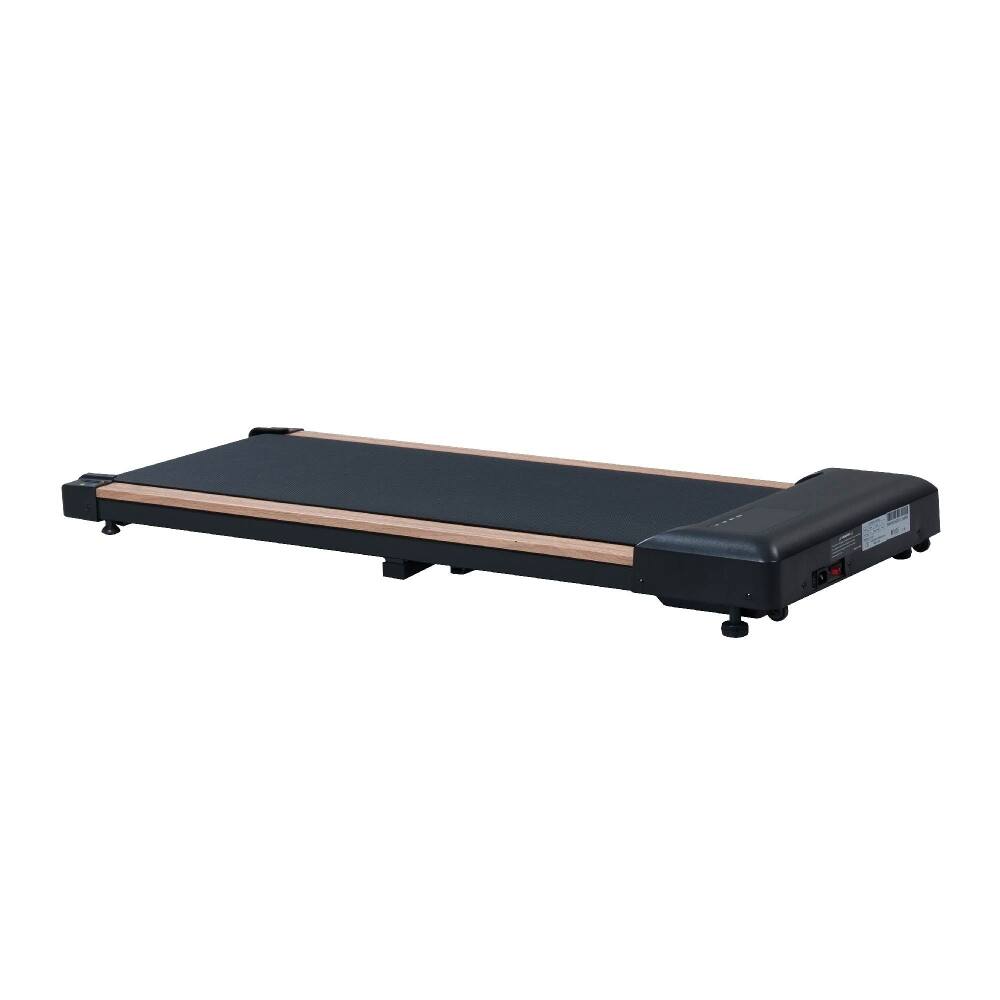Alt View 1. Loheer - Loheer 2.25HP Under Desk Treadmill Portable Wood Walking Pad Compact Running Machine with Remote LED Display Black - Black.