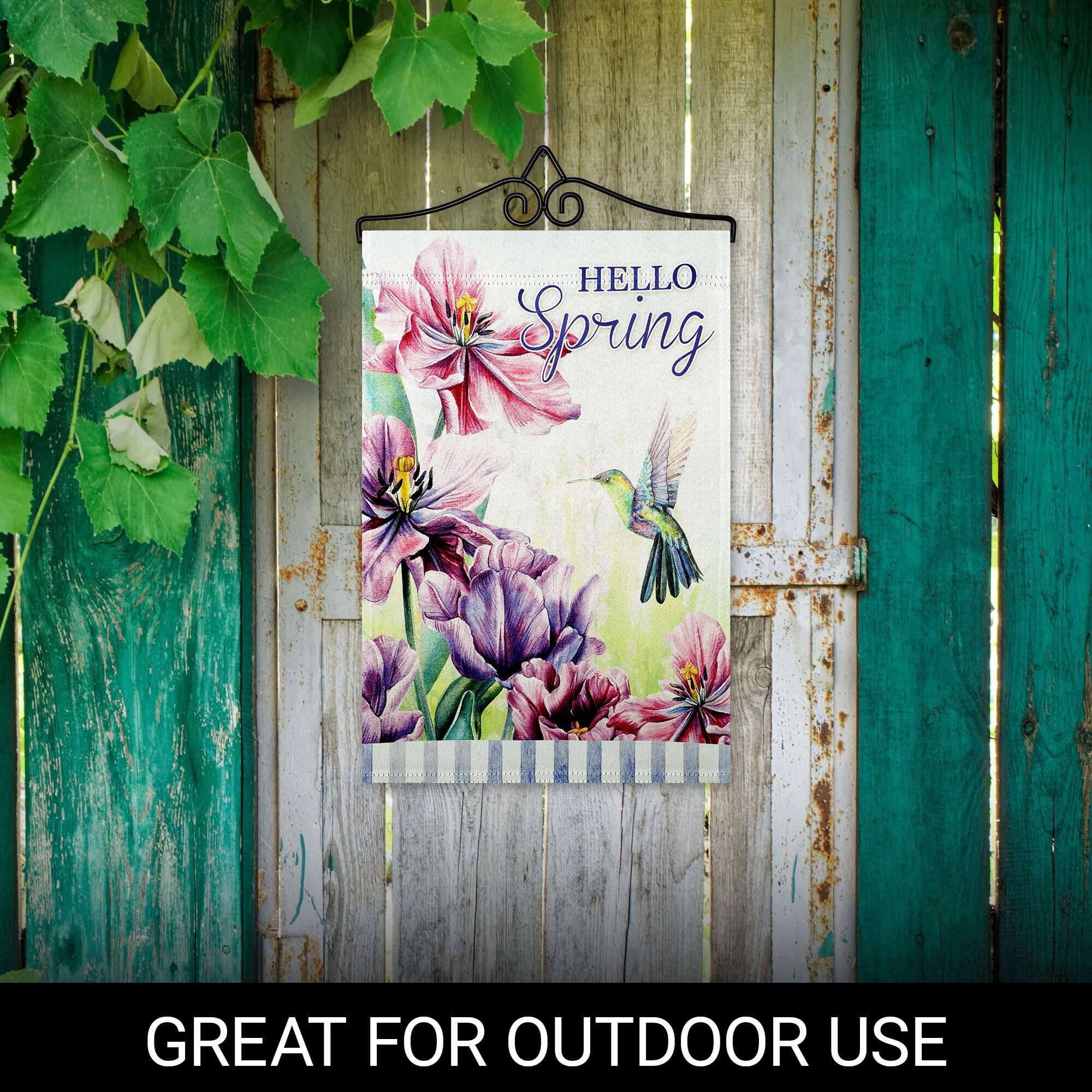HELLO Spring  
GREAT FOR OUTDOOR USE