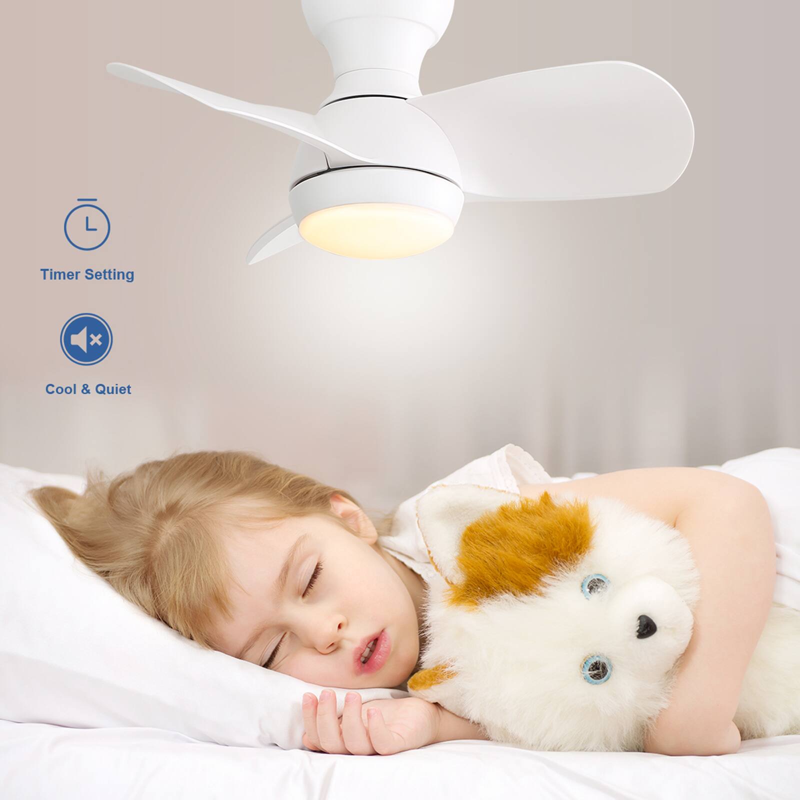 Timer Setting  
Cool & Quiet