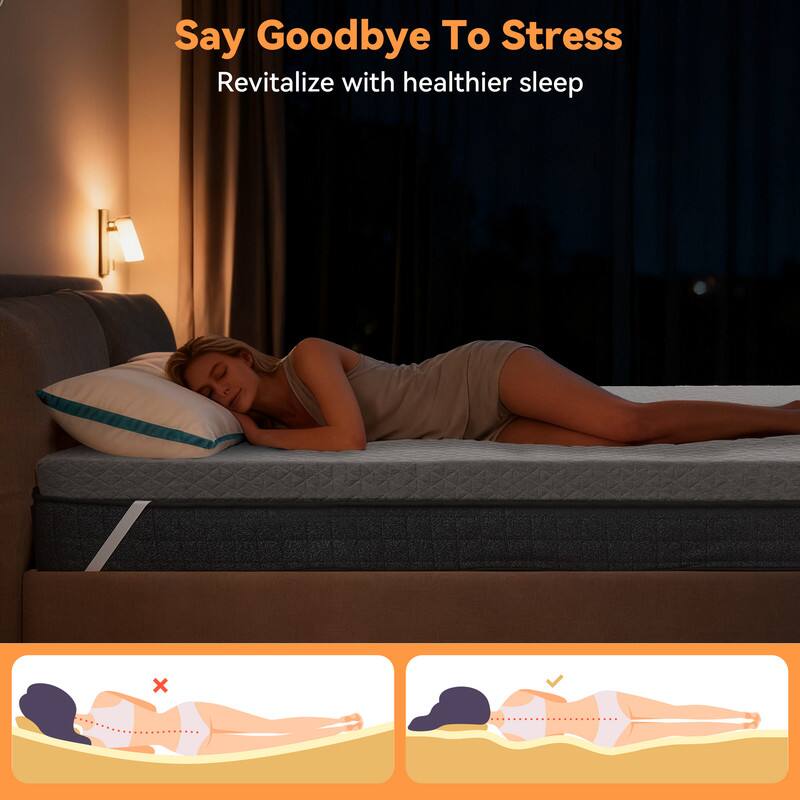 Say Goodbye To Stress  
Revitalize with healthier sleep