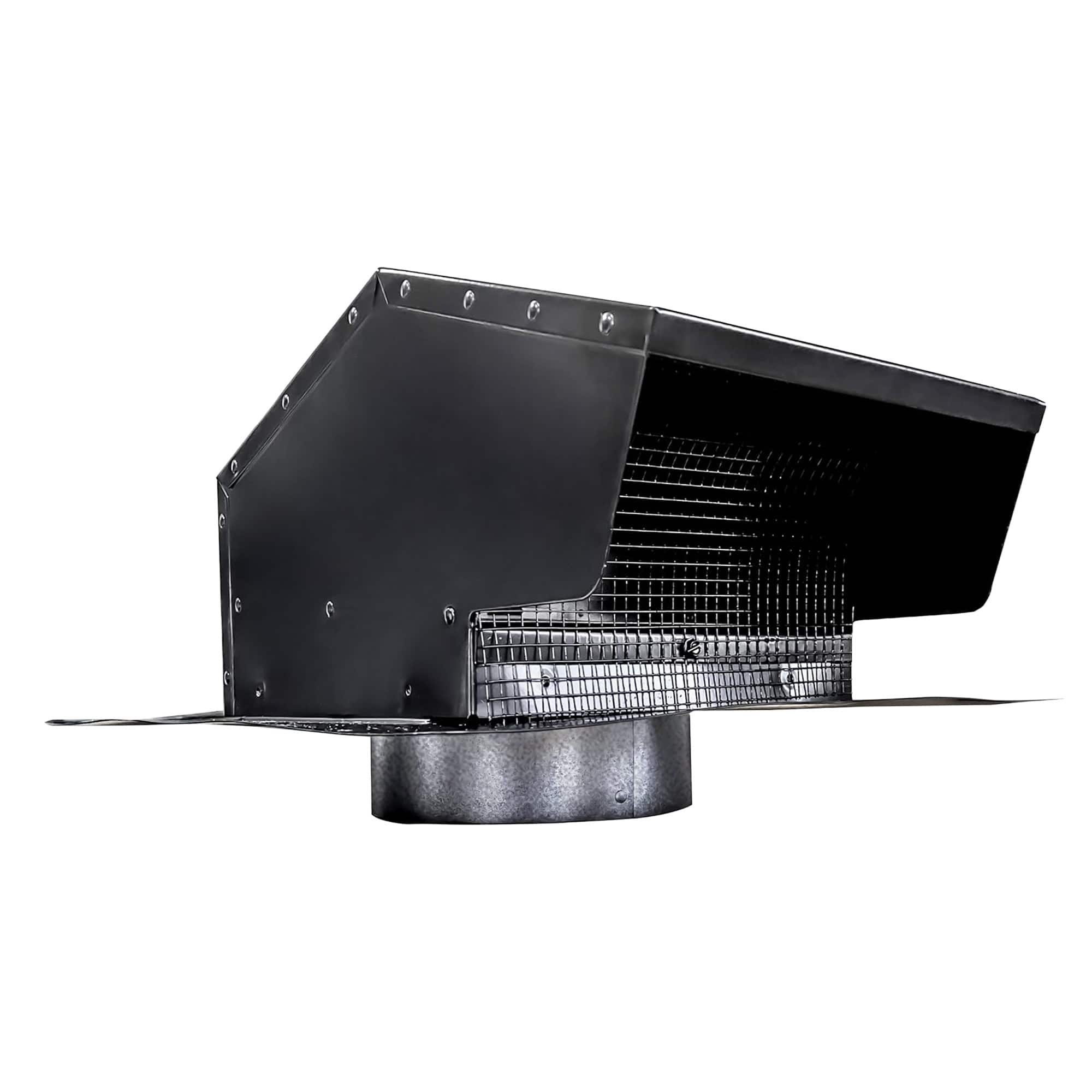 Builder's Best - Galvanized Steel Roof Vent Cap with 6" Collar & Removable Screen