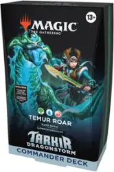 Wizards of The Coast - Magic: The Gathering Tarkir: Dragonstorm Commander Deck - Temur Roar - Front_Zoom