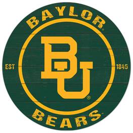 Jardine - Baylor Bears 20'' x 20'' Indoor/Outdoor Circle Sign - Green
