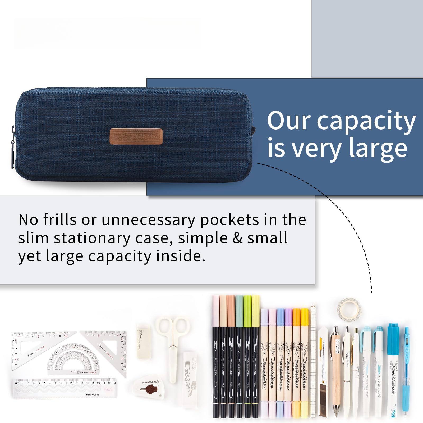 Dapper Styles Pencil Case Student Pouch Bag Office Stationery Organizer ...