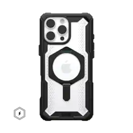 UAG - Plasma XTE Series Case with Magsafe for Apple iPhone 16 Pro Max - Black/Clear