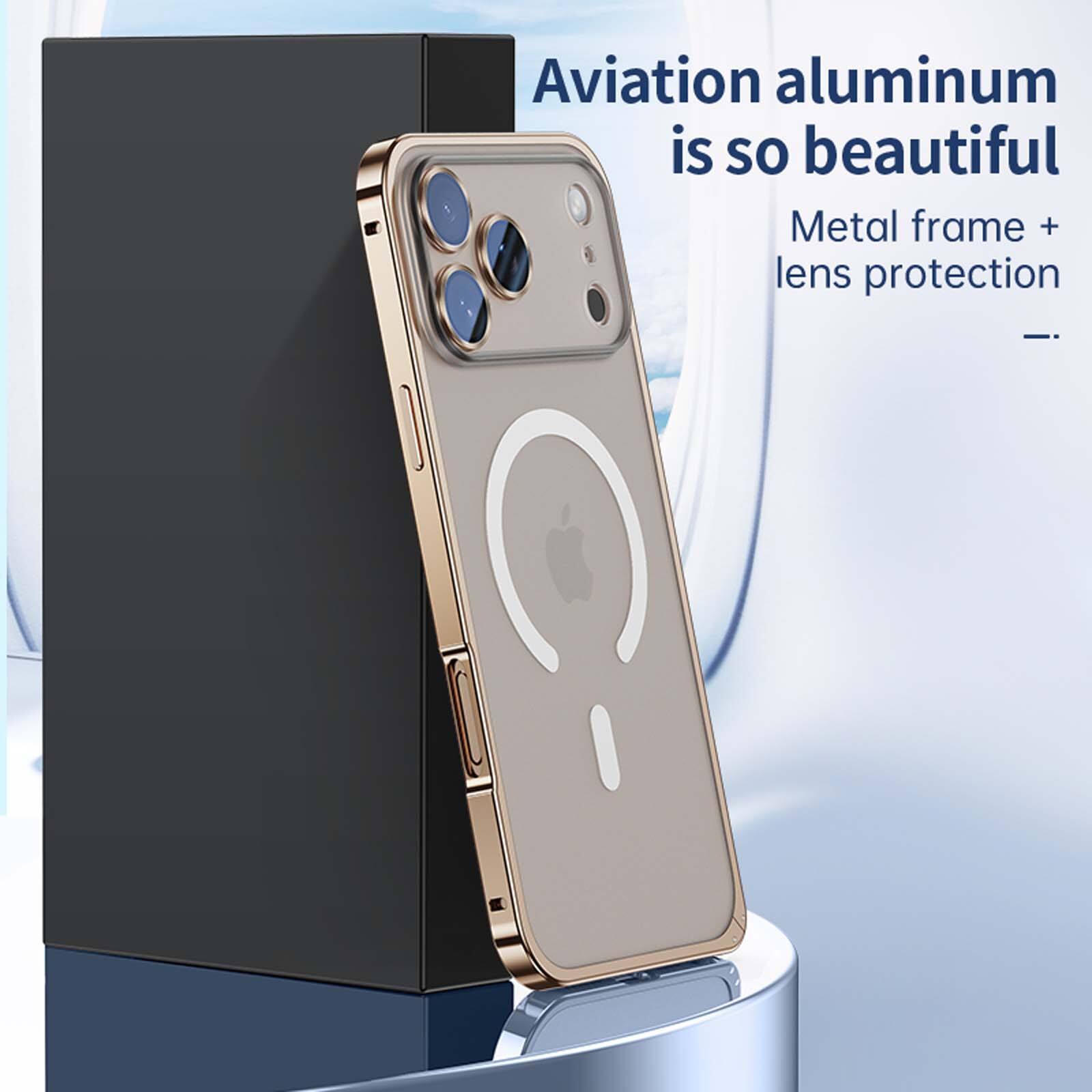 Aviation aluminum is so beautiful  
Metal frame + lens protection