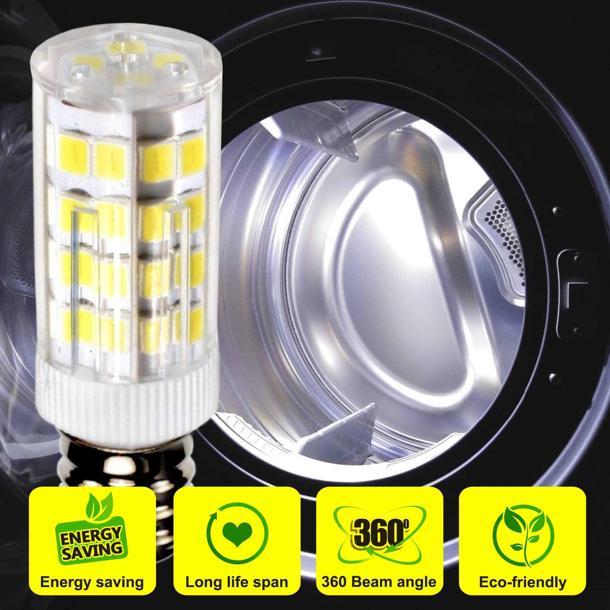 - Energy saving
- Long life span
- 360 Beam angle
- Eco-friendly