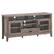 Alt View 21. Costway - TV Stand Tall Entertainment Center Hold up to 65'' TV w/ Glass Storage & Drawer - Walnut.