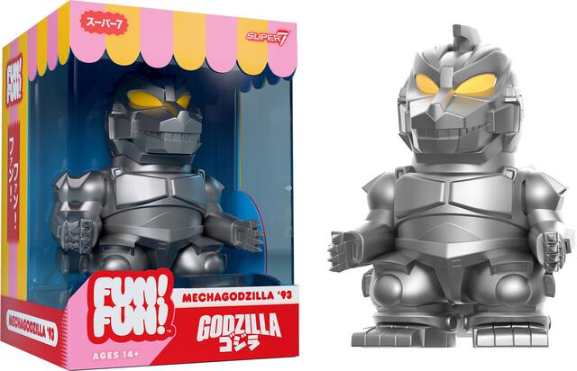 MECHAGODZILLA '93
FUN!
AGES 14+
GODZILLA
MECHAGODZILLA '93
SUPER7
FUN!
AGES 14+
