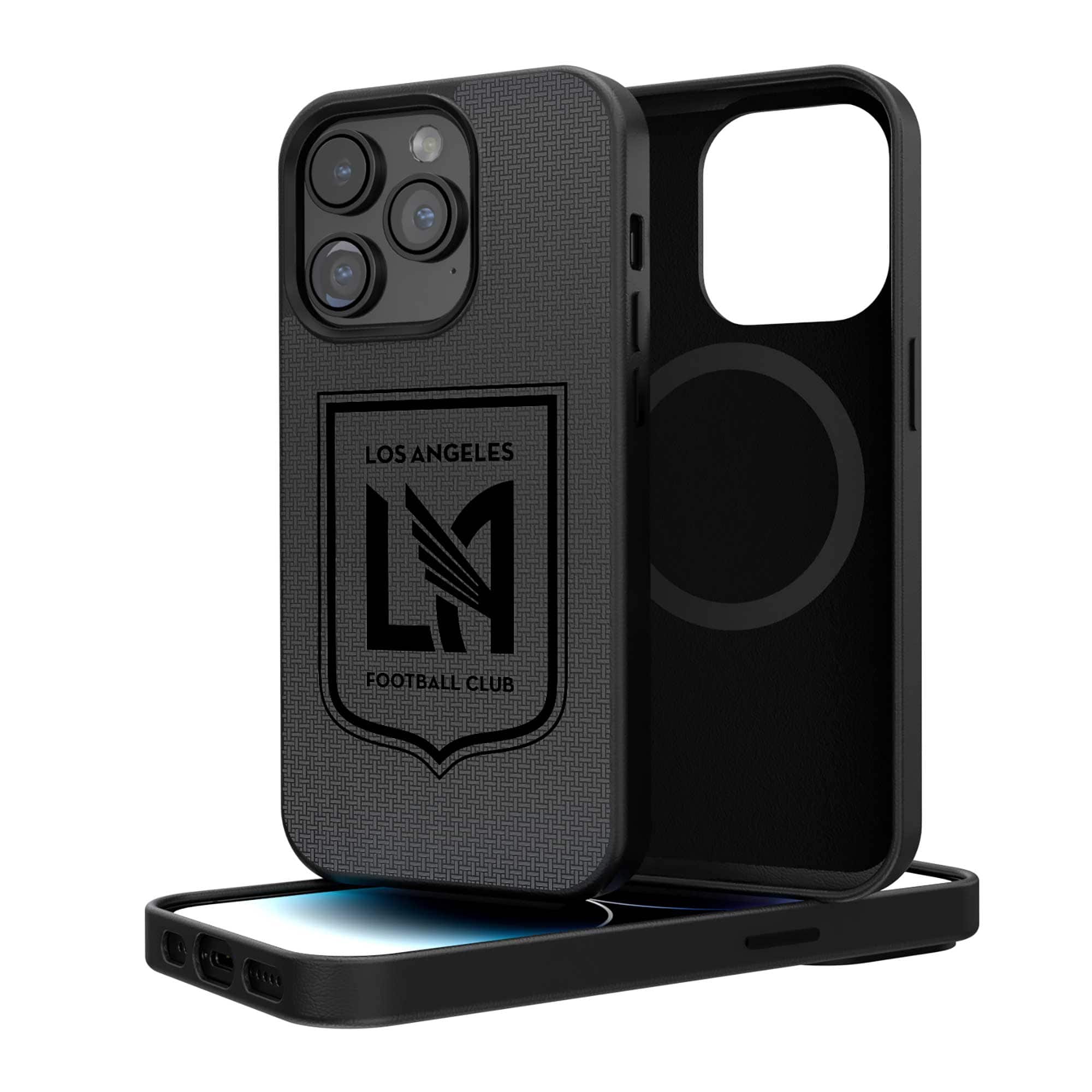 Keyscaper - MLS - LAFC Linen Logo iPhone Magnetic Bump Case - 15 Plus - Black price history on PriceWatchPro