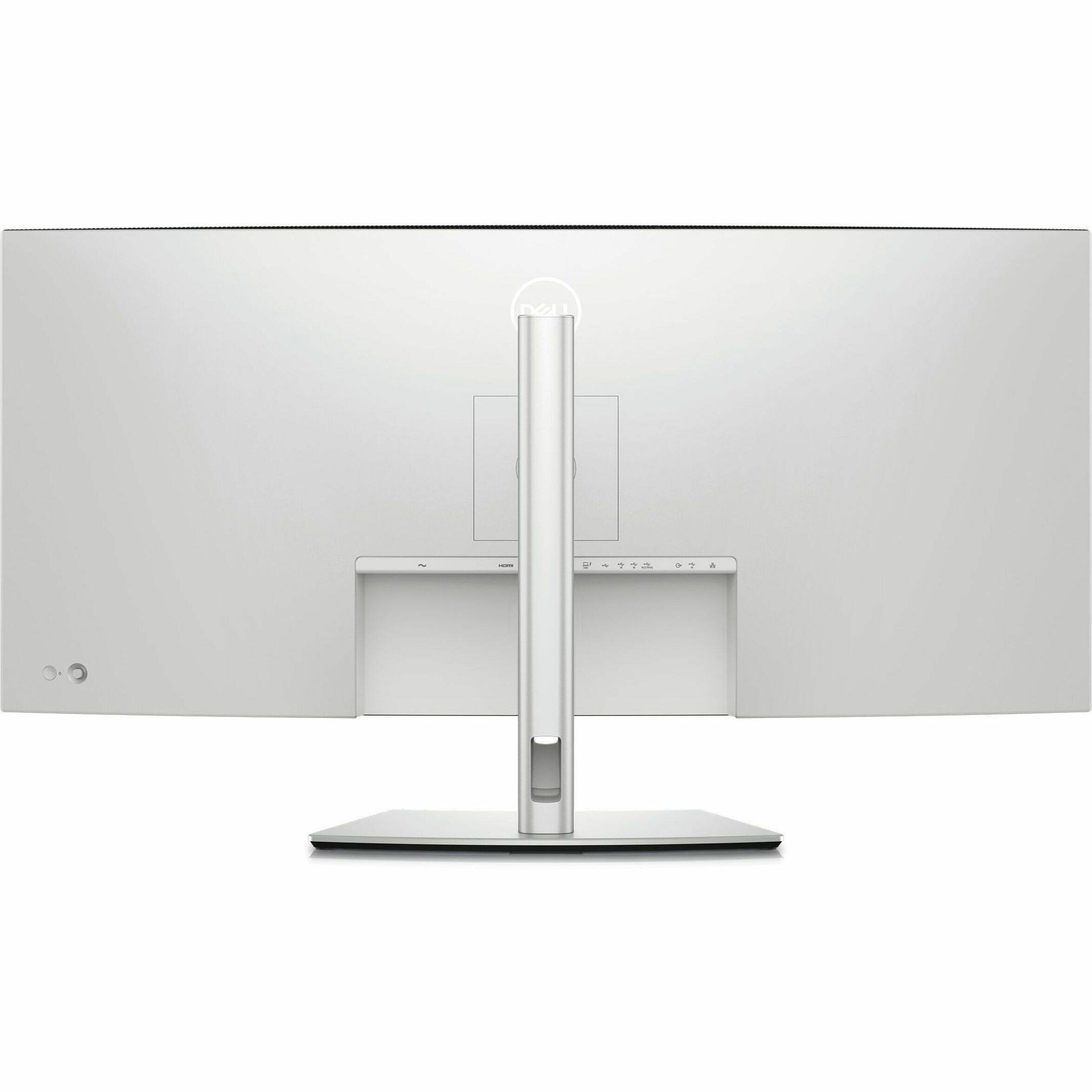 Alt View 11. Dell - UltraSharp 39.7" IPS LED Curved 120Hz Monitor with HDR (USB, HDMI) - Black, Silver, Dual Color.