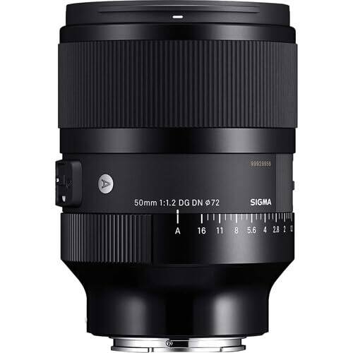50mm f/1.2 DG DN Art Lens for Sony E Mount w/ Pixel Advance