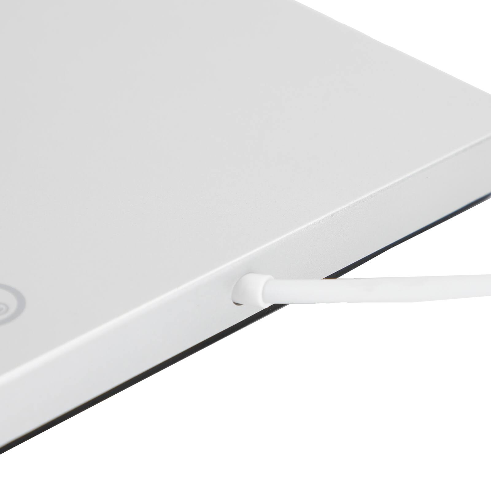 Alt View 7. Topteng - Type-C External BD Combo Drive – Read Blu-ray, DVD & CD, Touch Buttons, Write DVD/CD, Fit for PC & Mac - Silver.