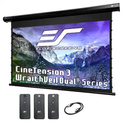 EF ELITE SCREENS CineTension 3 WraithVeil Dual Series